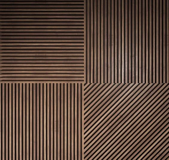 Mixed Direction Groove Panel