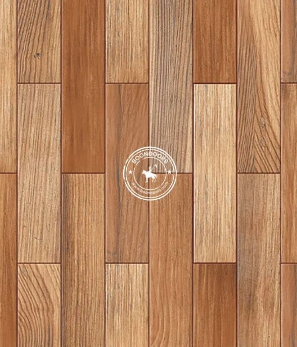 Wooden flooring with matte finish