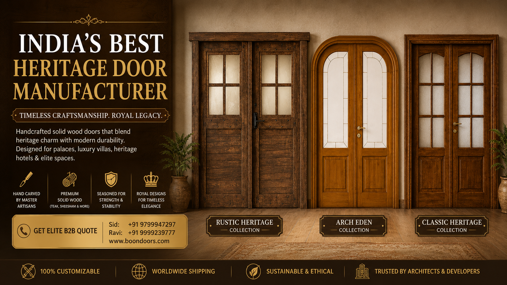 Best Heritage Door Manufacturer