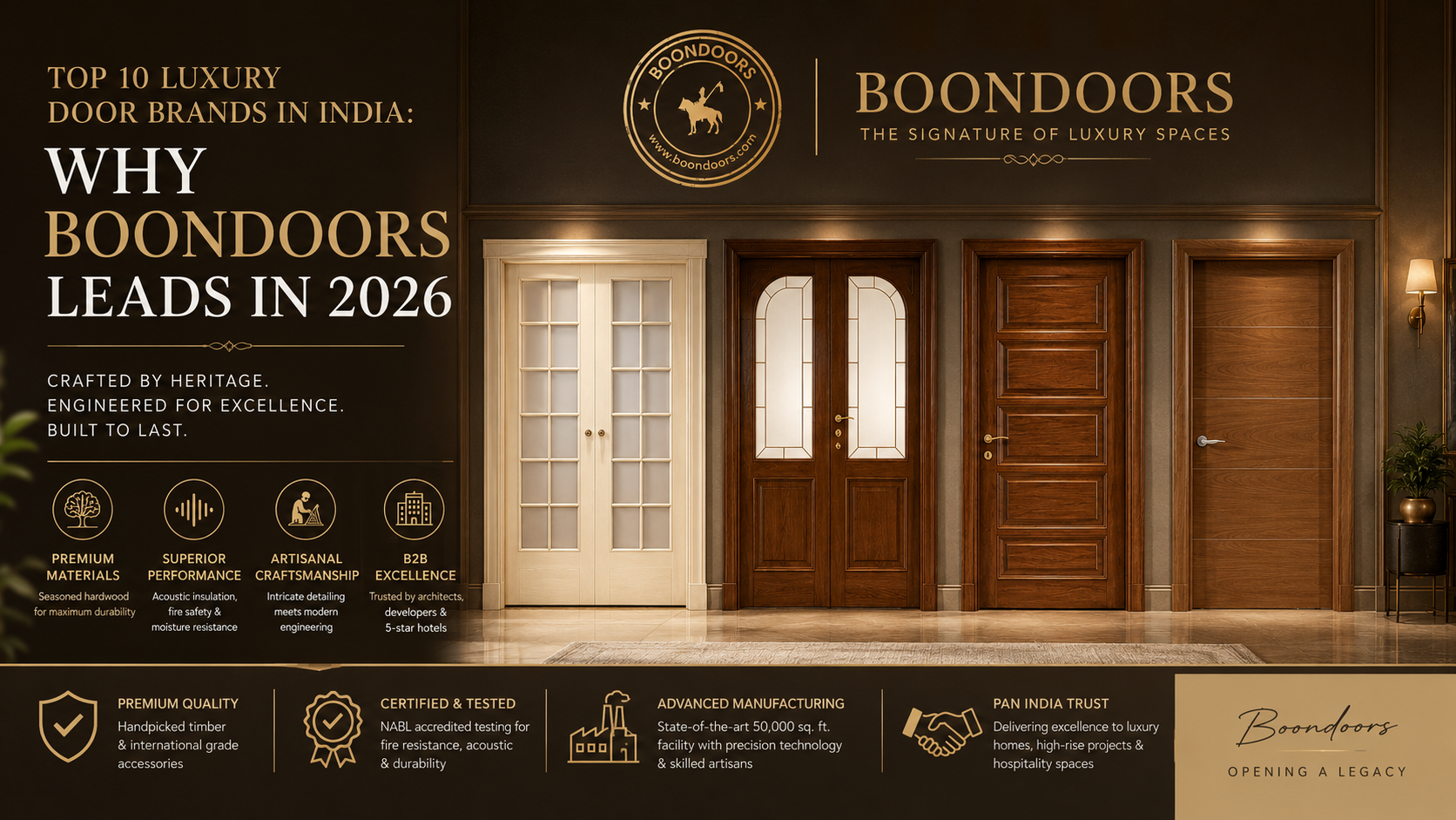 Luxury Door Brands in India
