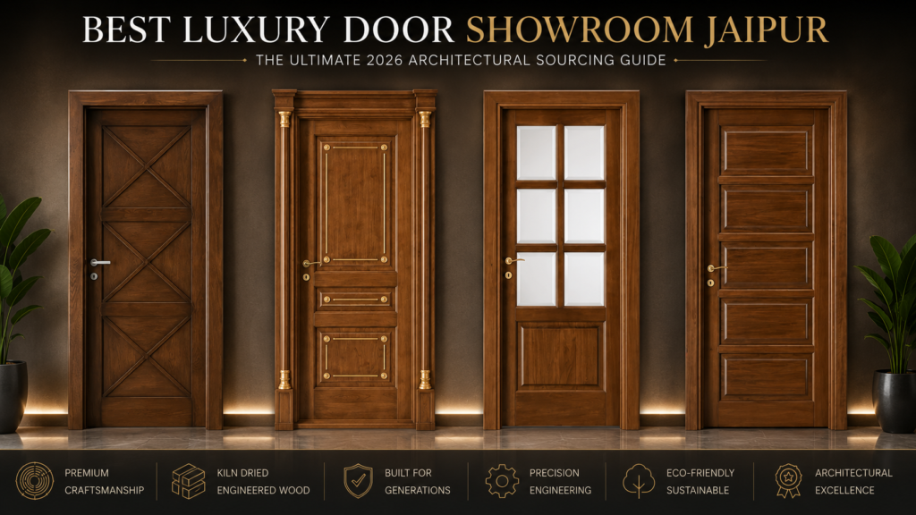 Best Luxury Door Showroom Jaipur: The Ultimate 2026 Architectural Sourcing Guide