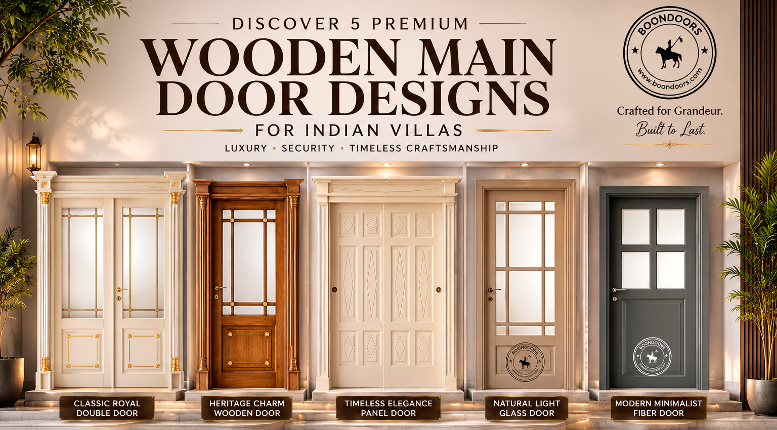 wooden main door designs
