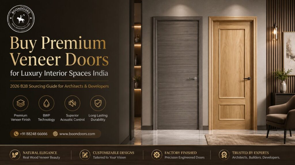 Buy Premium Veneer Doors for Luxury Interior Spaces India