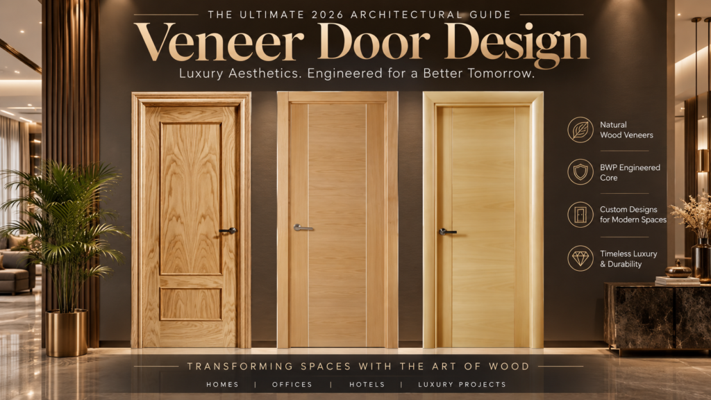 Veneer Door Design: The Ultimate 2026 B2B Architectural Guide