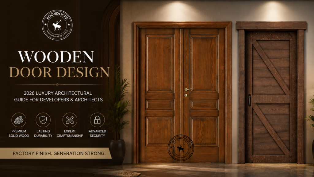 Wooden Door Design: The Ultimate 2026 B2B Architectural Guide